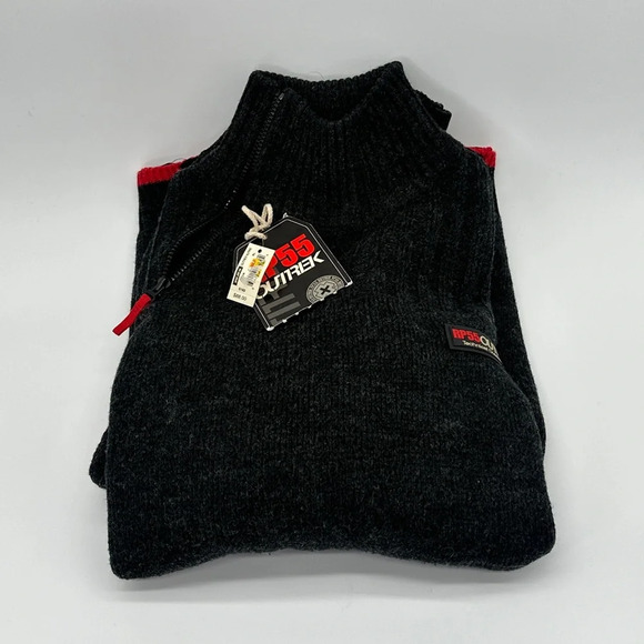 Y2K Wool Blend Tech Sweater RP55 Outrek Size XL - Picture 6 of 7